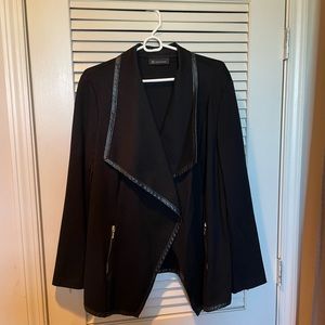 I.N.C. Open Black Stretch Blazer